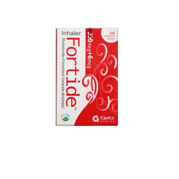 FORTIDE INHALER 200MCG+6MCG