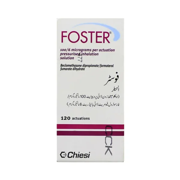 FOSTER INHALER NEXT 100/6MG